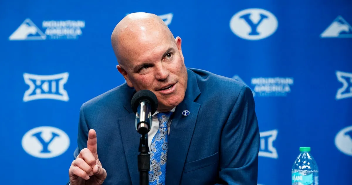 Apa yang dikatakan AD BYU Brian Santiago di hari media sepak bola Big 12