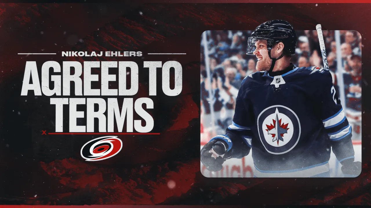 Canes Setuju Kontrak Enam Tahun dengan Nikolaj Ehlers